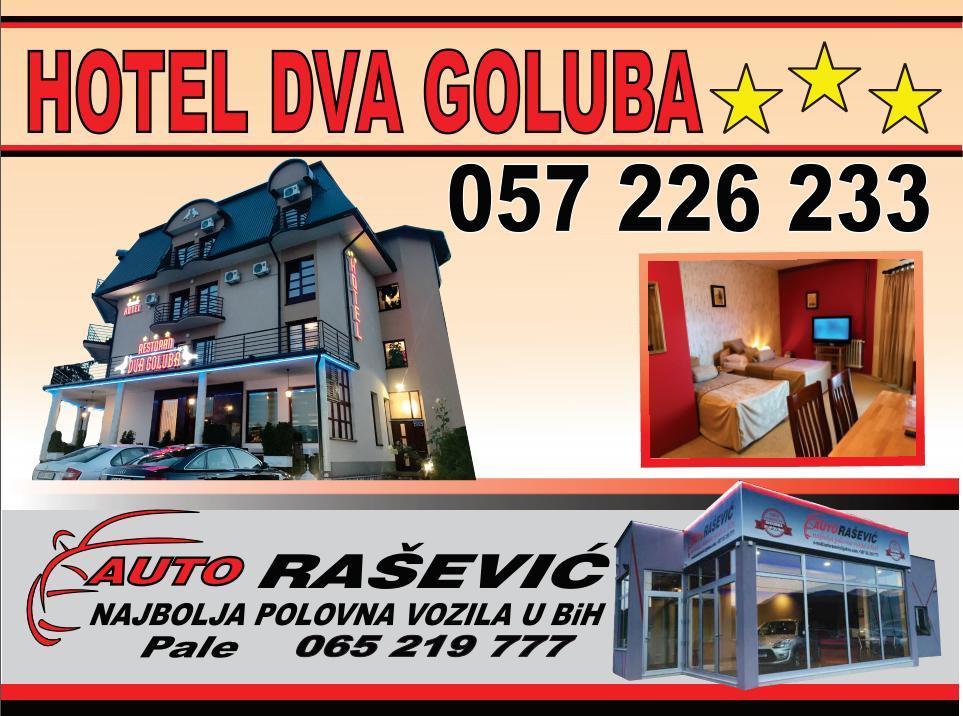 Hotel Dva Goluba Pale Exteriör bild